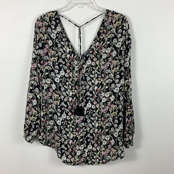 Lauren Conrad Top Floral XS - Picture 10 of 16